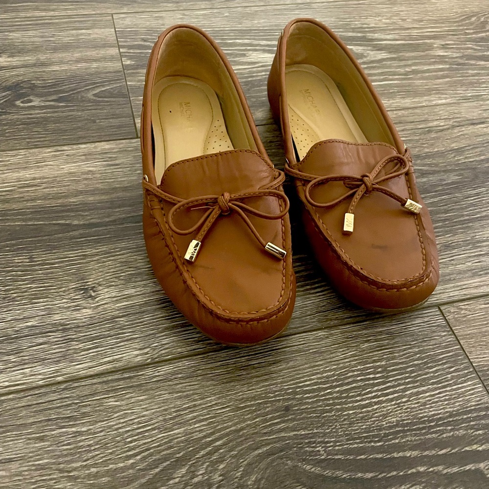 Women's Brown Leather Loafers